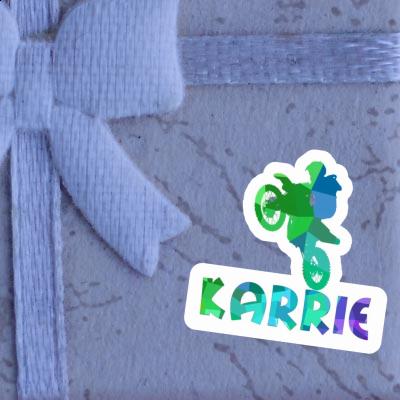 Sticker Karrie Motocross Rider Gift package Image