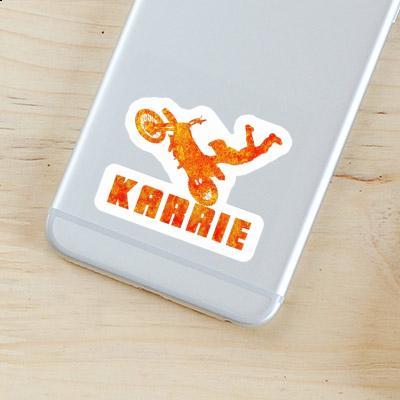 Sticker Motocross Rider Karrie Image