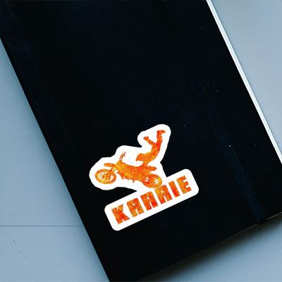 Sticker Karrie Motocross Jumper Notebook Image