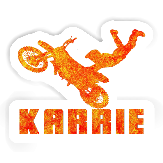 Aufkleber Motocross-Fahrer Karrie Gift package Image