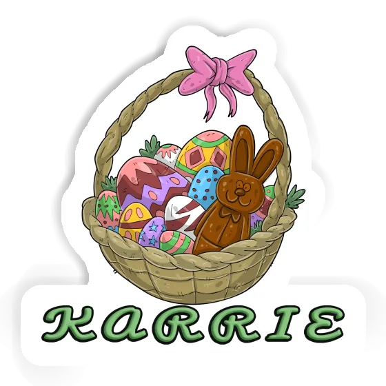 Sticker Karrie Easter basket Gift package Image