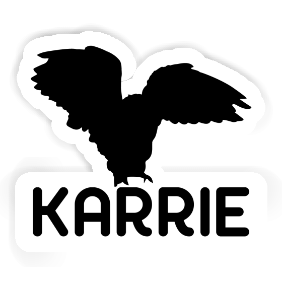 Sticker Karrie Owl Notebook Image