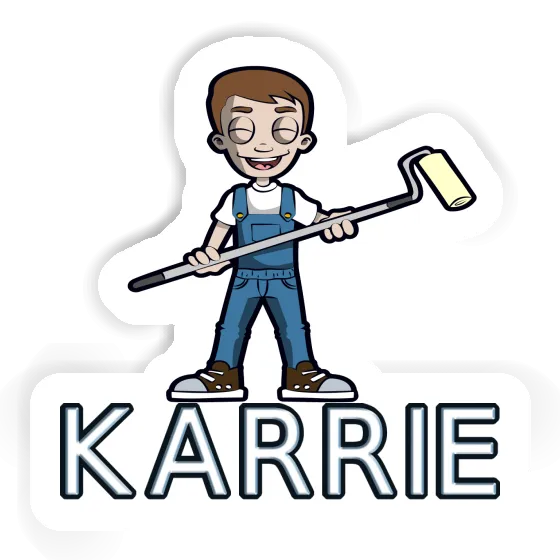 Sticker Karrie Painter Notebook Image