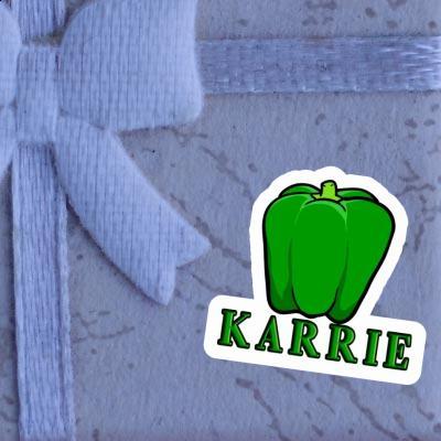 Karrie Aufkleber Paprika Image