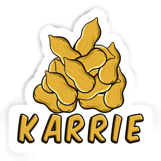 Sticker Nuss Karrie Notebook Image