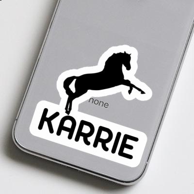 Sticker Karrie Horse Image