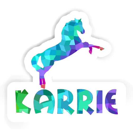 Sticker Karrie Horse Notebook Image