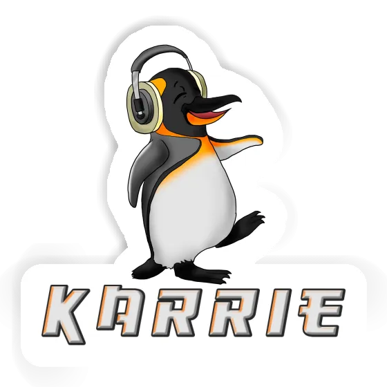 Sticker Karrie Penguin Notebook Image