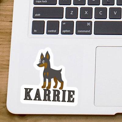 Sticker Karrie Pinscher Gift package Image