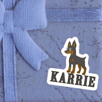 Pinscher Sticker Karrie Image