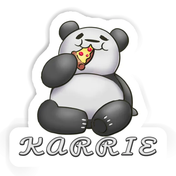 Panda Sticker Karrie Laptop Image