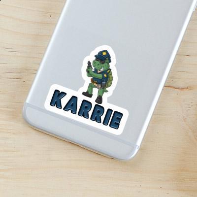 Sticker Police Officer Karrie Gift package Image