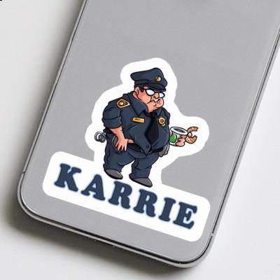 Police Officer Sticker Karrie Notebook Image