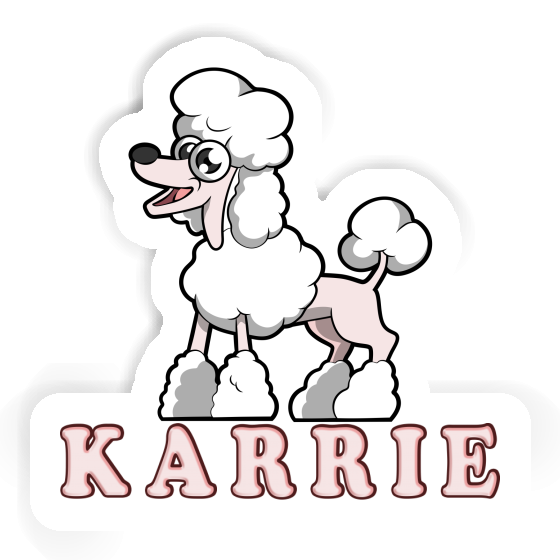 Karrie Sticker Poodle Gift package Image