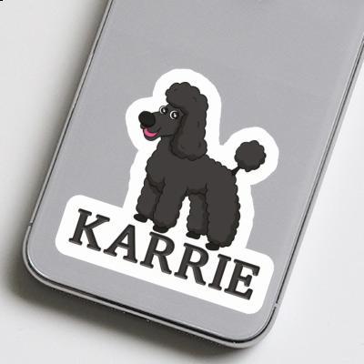 Poodle Sticker Karrie Gift package Image