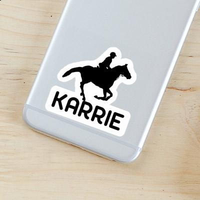 Horse Rider Sticker Karrie Image