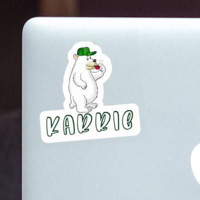 Sticker Karrie Ice Bear Notebook Image