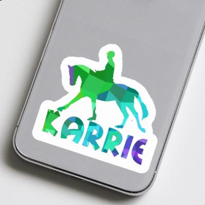 Sticker Horse Rider Karrie Image