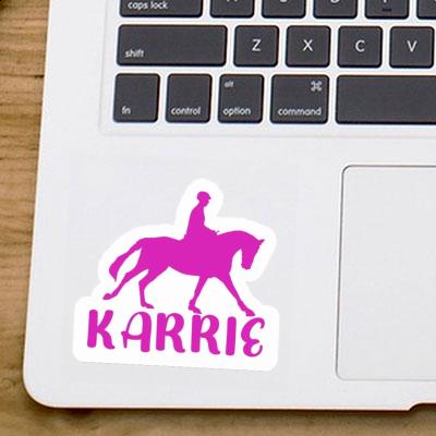 Horse Rider Sticker Karrie Notebook Image