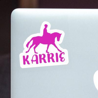 Horse Rider Sticker Karrie Notebook Image