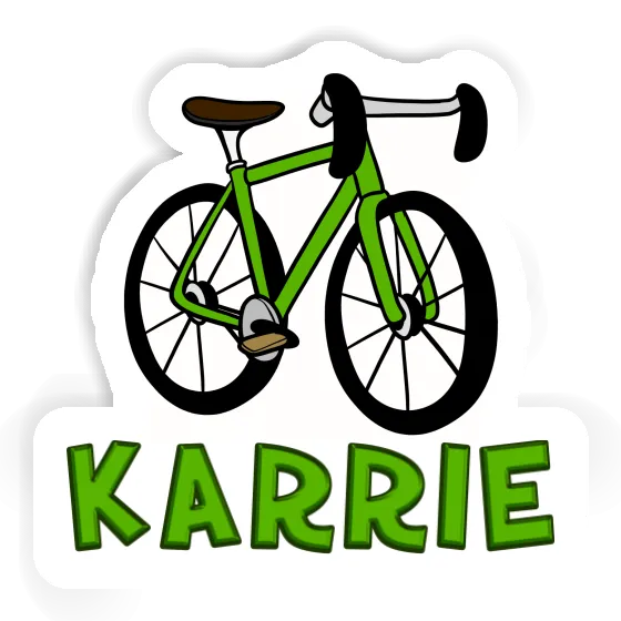 Sticker Karrie Bicycle Laptop Image