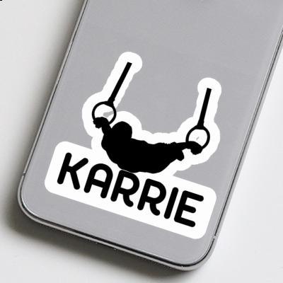 Sticker Karrie Ring gymnast Notebook Image