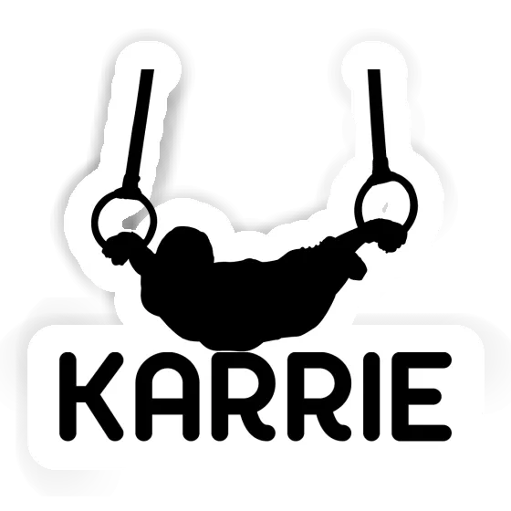 Ring gymnast Sticker Karrie Image