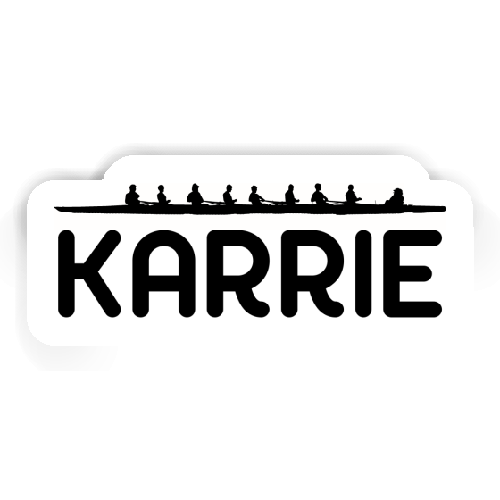 Ruderboot Sticker Karrie Image