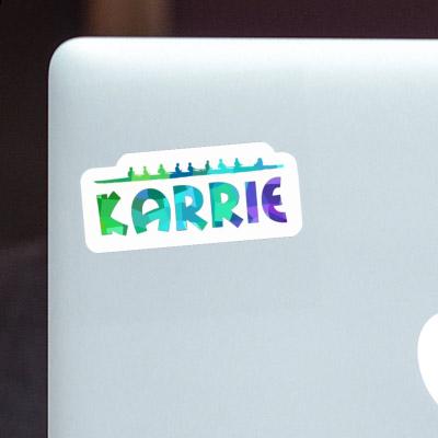 Karrie Sticker Ruderboot Notebook Image