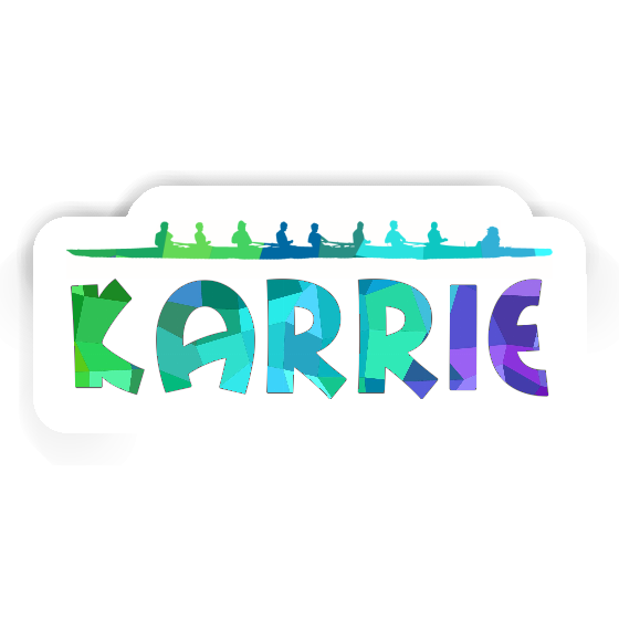 Rowboat Sticker Karrie Laptop Image