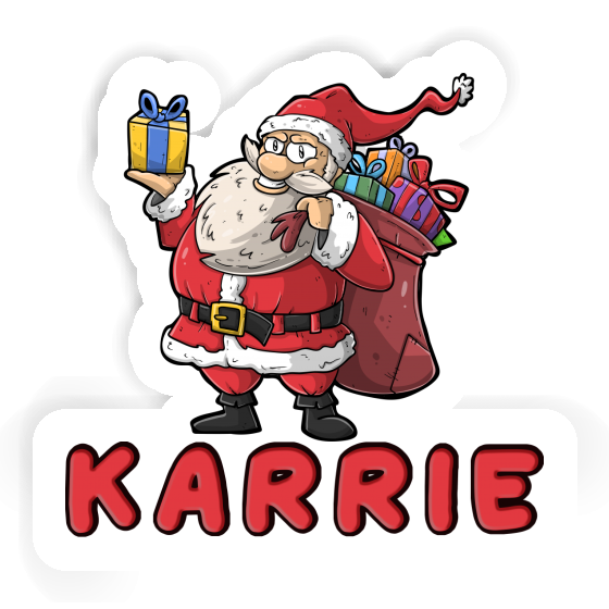 Sticker Karrie Santa Notebook Image