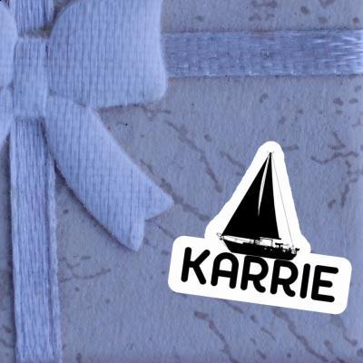 Karrie Sticker Sailboat Notebook Image