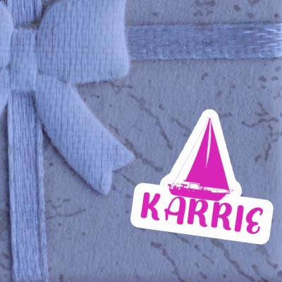 Karrie Sticker Sailboat Image