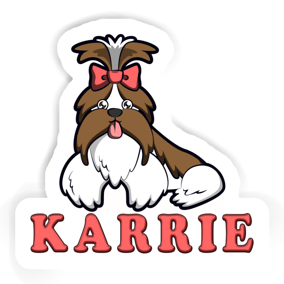 Karrie Sticker Shih Tzu Image