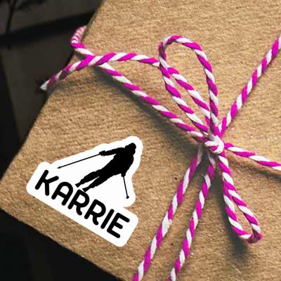 Skier Sticker Karrie Gift package Image