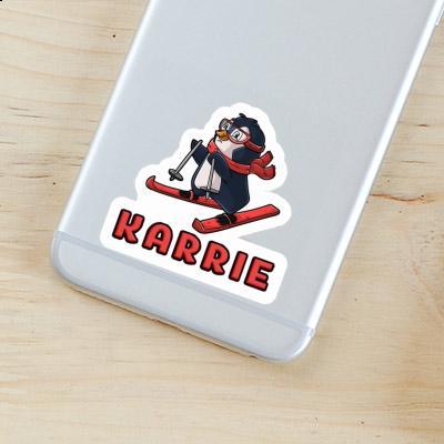 Karrie Sticker Skier Image