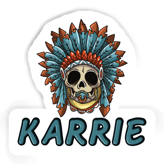 Karrie Sticker Baby Totenkopf Laptop Image