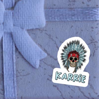 Autocollant Tête de mort Karrie Gift package Image