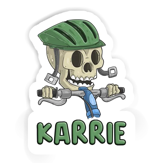 Karrie Aufkleber Fahrradfahrer Image