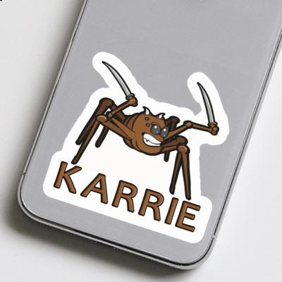 Aufkleber Karrie Kampfspinne Gift package Image