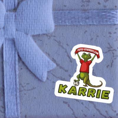 Aufkleber Karrie Eidechse Gift package Image