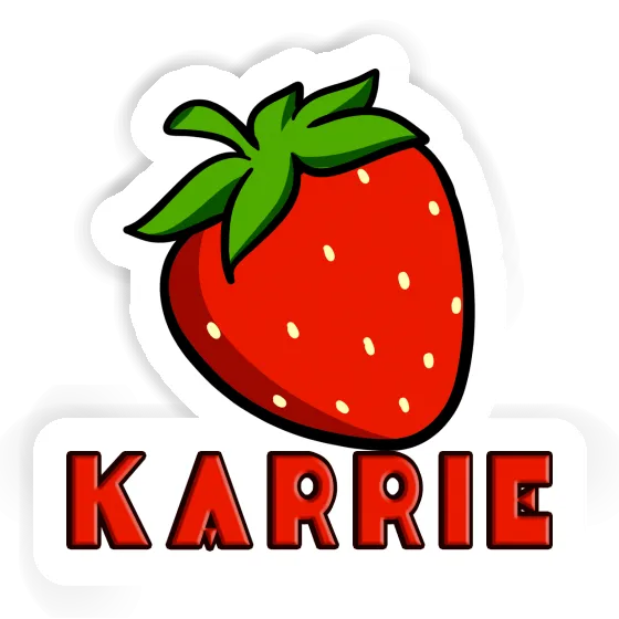 Sticker Karrie Erdbeere Image