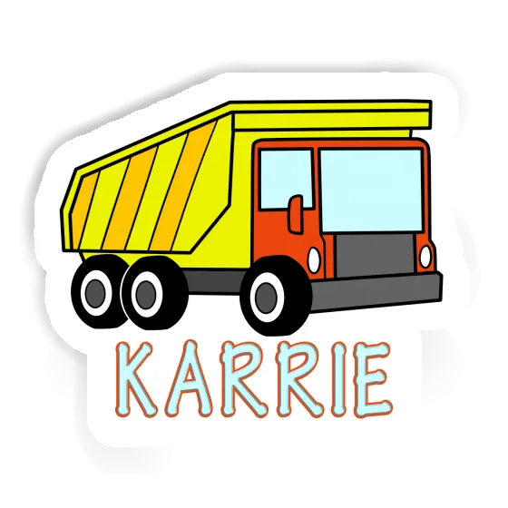 Tipper Sticker Karrie Laptop Image