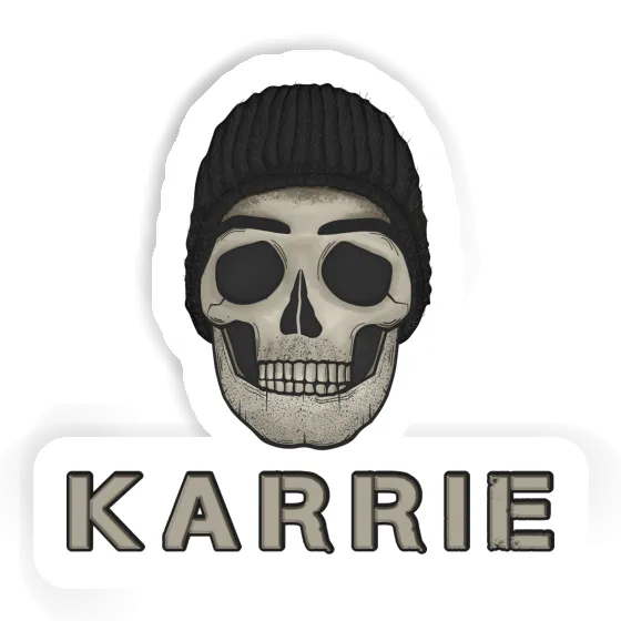 Skull Sticker Karrie Notebook Image