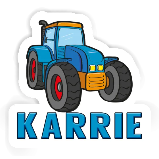 Sticker Traktor Karrie Gift package Image