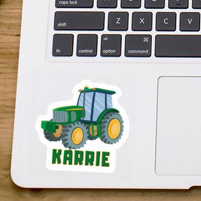 Sticker Karrie Tractor Image