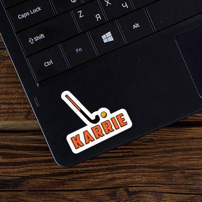 Karrie Sticker Floorball Stick Laptop Image