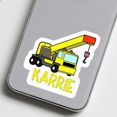 Sticker Karrie Fahrzeugkran Gift package Image