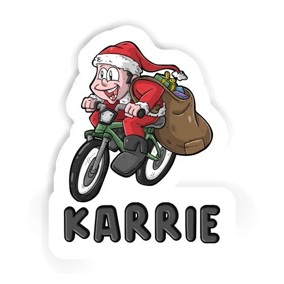 Sticker Karrie Cyclist Notebook Image