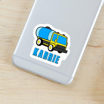 Water Truck Sticker Karrie Notebook Image